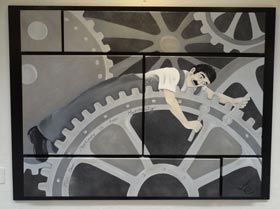 Laura Chaplin, Modern Times, Maggio 2013, 100 x 135 cm