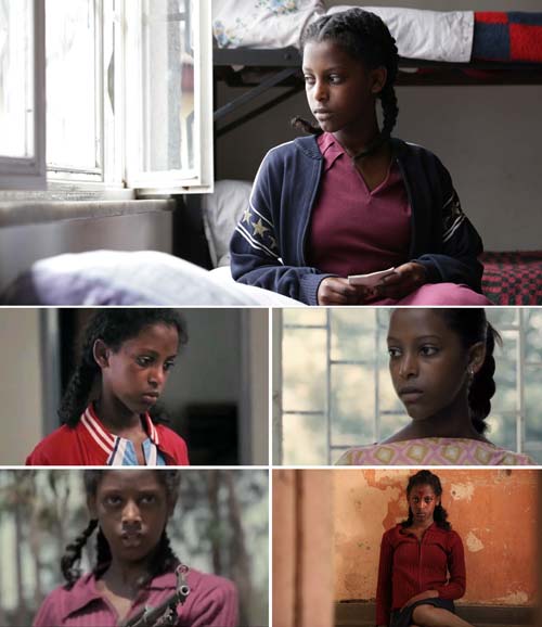 Tizita Hagere esordiente protagonista nel ruolo di Hirat