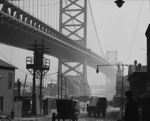 1 emil otto hoppe-delaware-bridge-philadelphia-1926