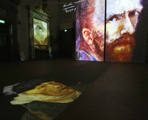 Van Gogh Alive, Autoritratti dell'artista