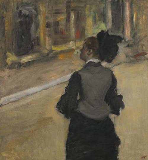 2 edgar degas-la visita al museo-1879-1885