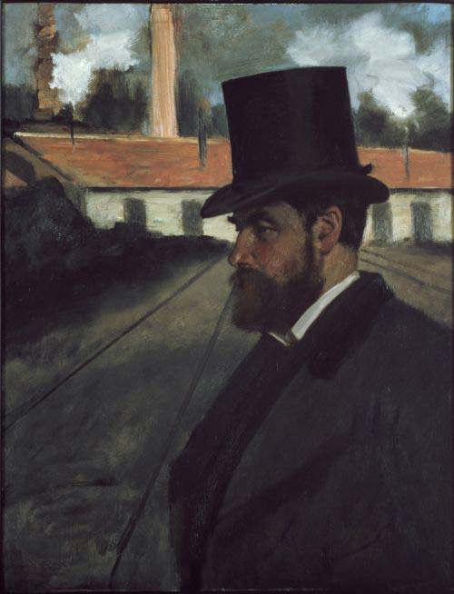 3 edgar degas-henri rouart davanti al suo stabilimento-1875