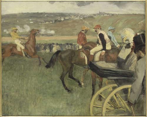 6 edgar degas-il campo da corsa-tra 1876-1887