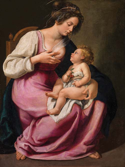 6 artemisia gentileschi-madonna col bambino-1609-10
