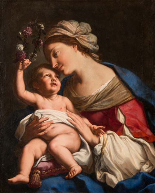 7 elisabetta sirani-vergine col bambino-1663