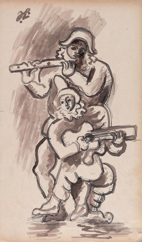 Jacques Lipchitz, Musicisti, 1910-12 ca, 