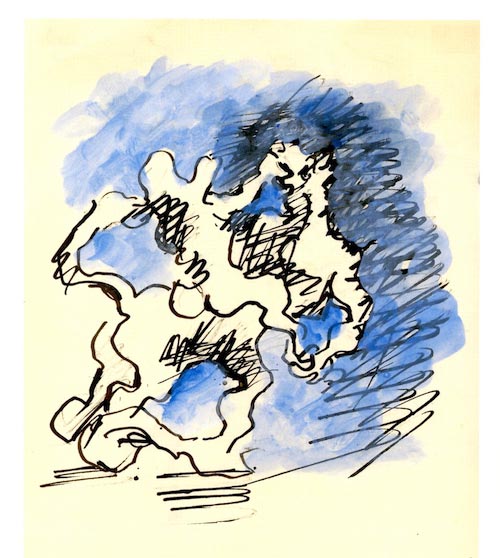 Jacques Lipchitz, Il Ratto di Europa, 1938 ca,