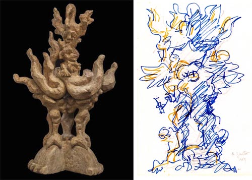 Jacques Lipchitz, Modello per Lezione di un Disastro,
