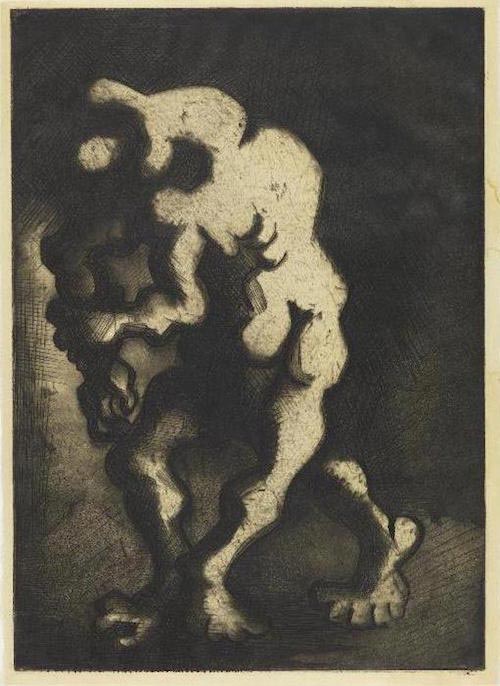 Jacques Lipchitz, Senza Titolo, La Via dell'Esilio, 1945-50ca,