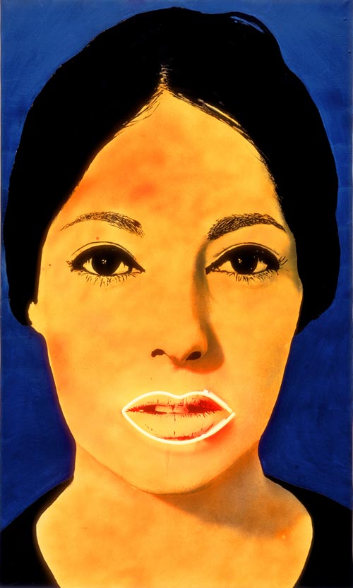 Martial Raysse, Peinture à haute tension, 1965