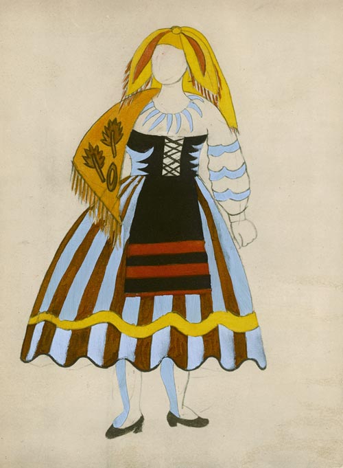 Picasso, Serie Il Tricorno, 1920,