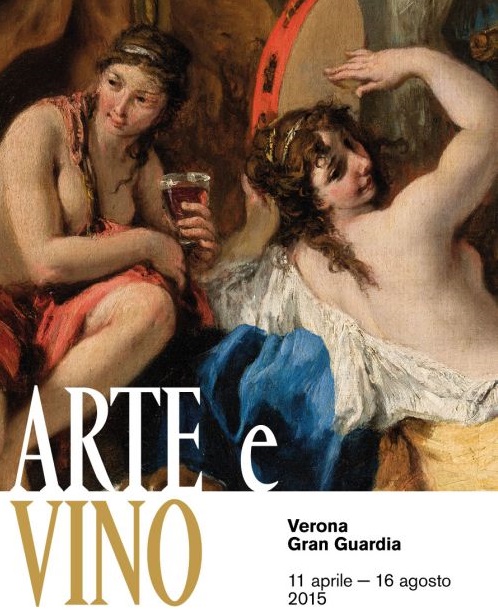 Locandina della mostra veronese 'Arte e vino'
