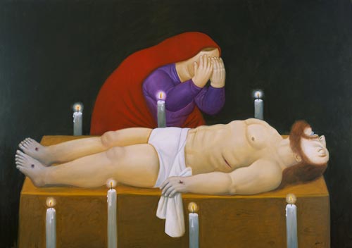 1 fernando botero cristo e morto 2011