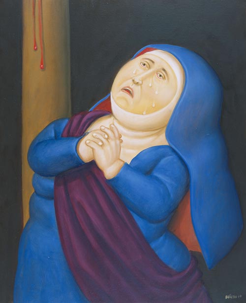 5 fernando botero madre addolorata 2010