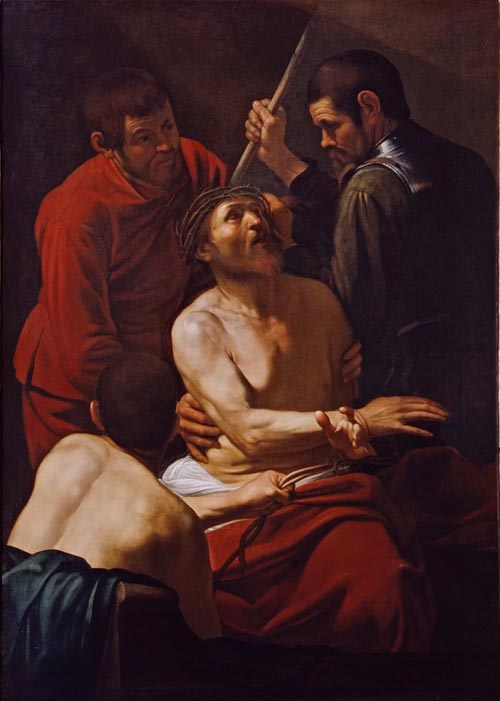 2 michelangelo merisi detto caravaggio-l incoronazione di spine-1602-1603