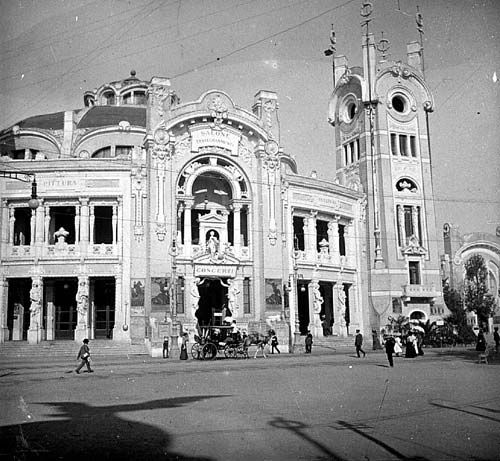 Leone Soldati, Salone dei Festeggiamenti, 4 settembre 1906, Parco, arch. Sebastiano Locati,