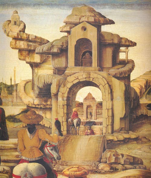 4 ercole de roberti i miracoli di san vincenzo ferrer particolare 1473