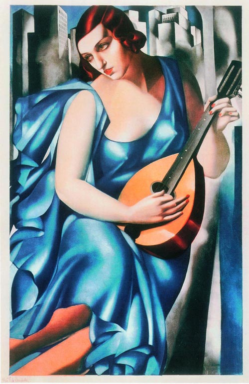 Tamara de lempicka la musicienne 1933 