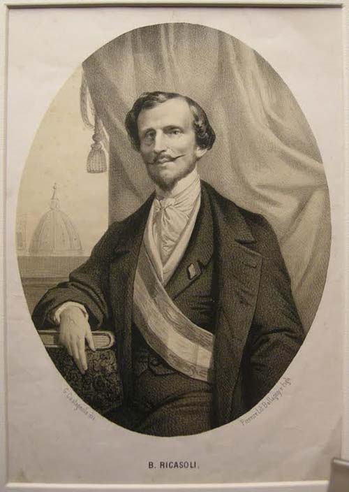 Litografia bettino ricasoli