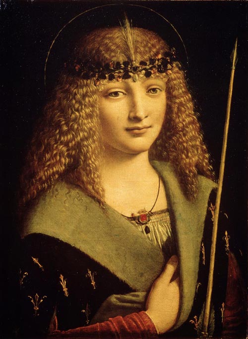 230-giovanni antonio-boltraffio-giovane-con-freccia-e-mano-al-cuore