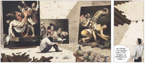 Caravaggio la tavolozza e la spada.milo manara