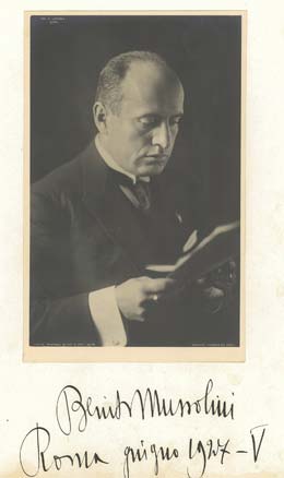 Benito mussolini-roma giugno 1927