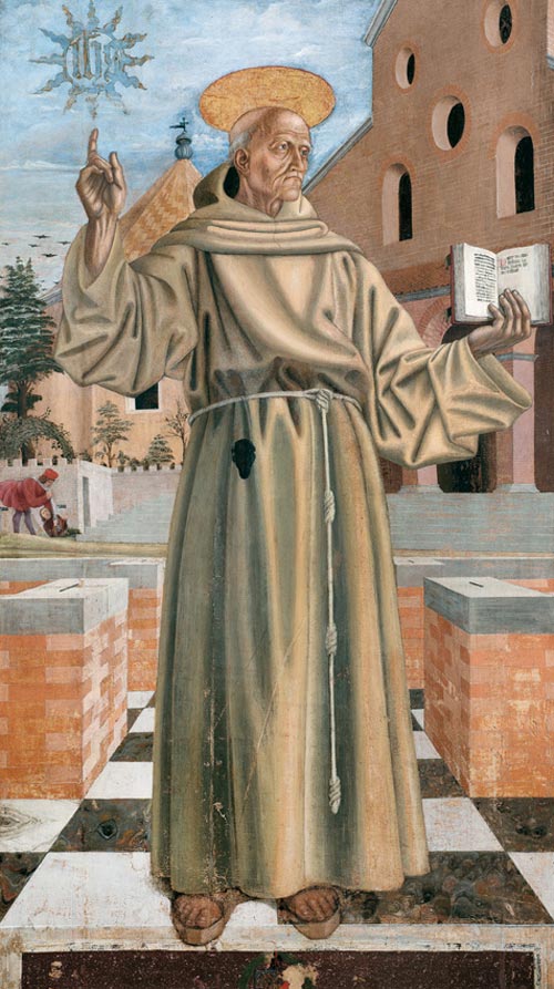 6 pittore napoletano san bernardino da siena 1465-1475circa