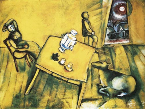 2 marc chagall la stanza gialla 1911