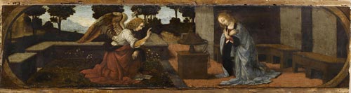 3 id 340. leonardo da vinci annunciazione louvre