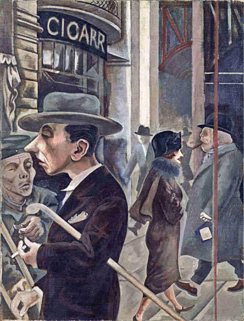 3 george grosz-scena di strada 1925 