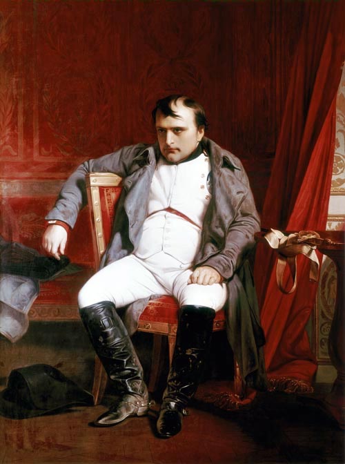 Paul delaroche-napoleone abdica a fontainebleau 1843