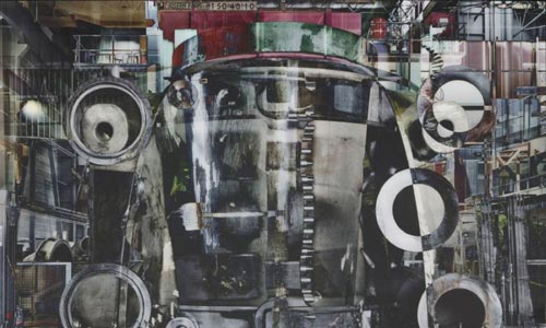 Stéphane Couturier Energia di fusione Alstom #2 C-print on diasec 230 x 183,5 cm