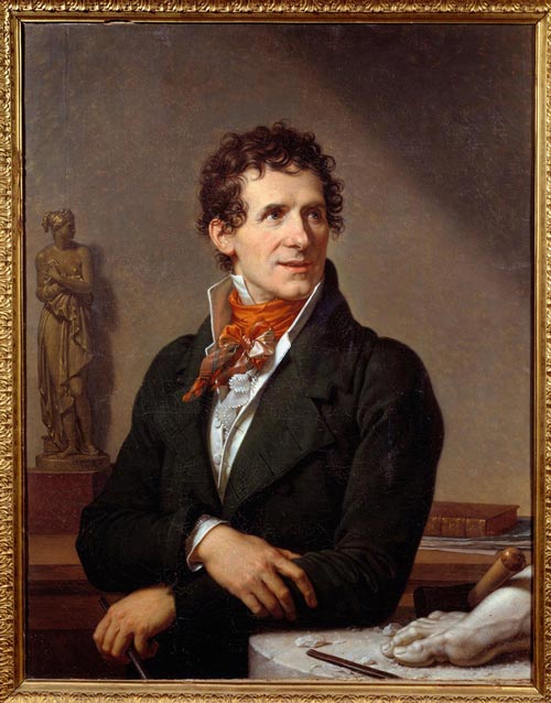 5 francois-xavier fabre ritratto di antonio canova 1812