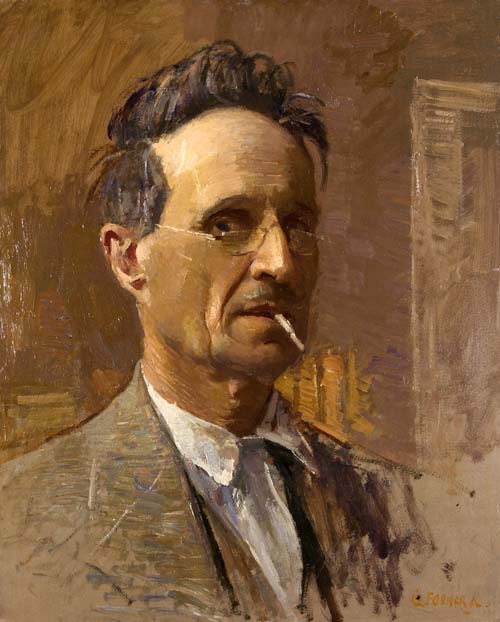 Carlo fornara autoritratto 1933