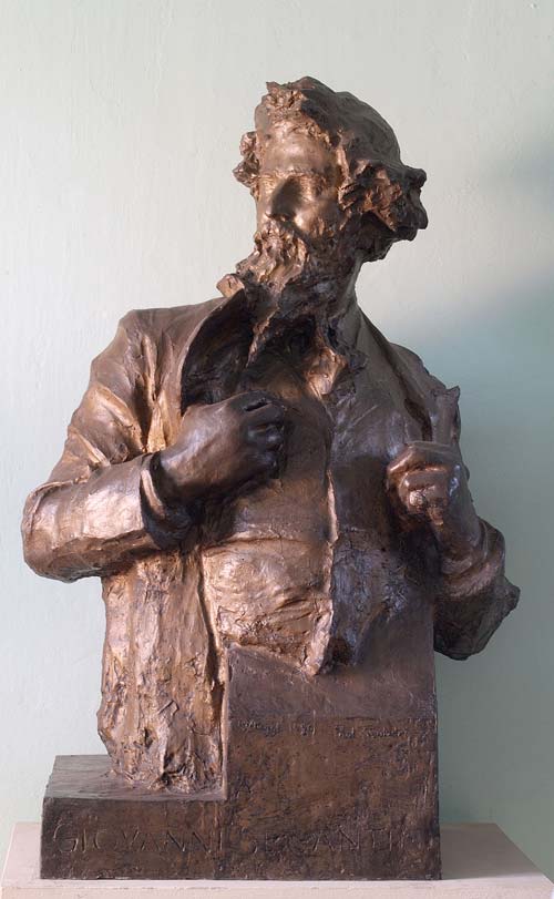 Paul troubetzkoy busto di segantini 1896