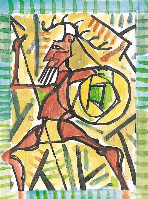 1 mimmo paladino-iliade e odissea-2001