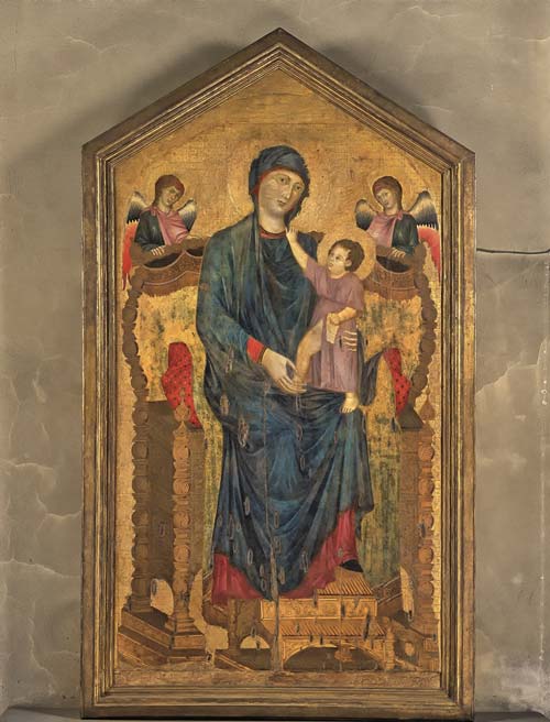 1 cimabue madonna in trono