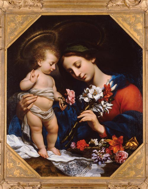 3 carlo dolci madonna dei gigli 1650