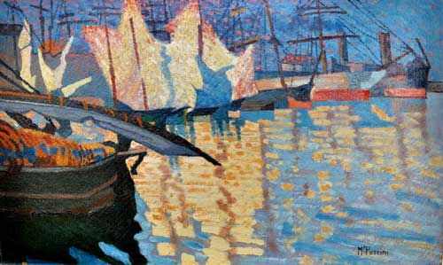 Vele al sole - porto di Livorno