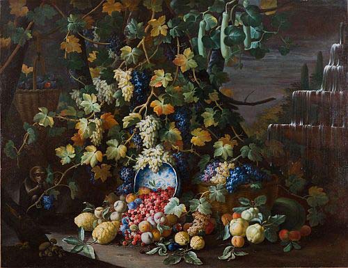 4 giovanni battista ruoppolo natura morta con uva londra collezione cesare lampronti