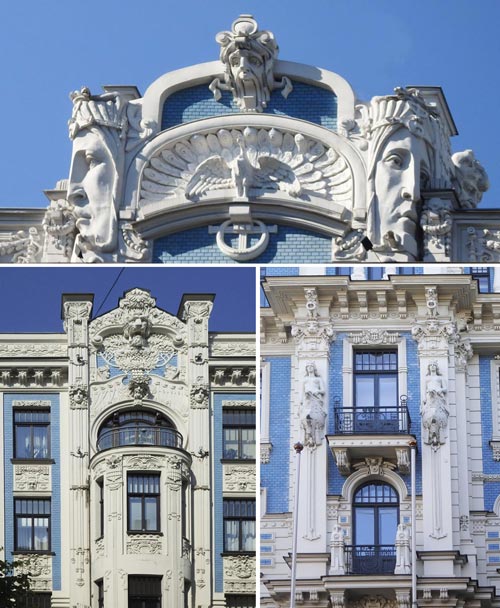 6 riga edifici 1903-1905 di mikhail eisenstein-foto donata brugioni