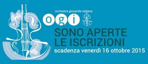 Orchestra Giovanile Italiana ammissioni 2016