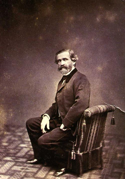 Giuseppe verdi fotgrafato da giulio rossi 1874