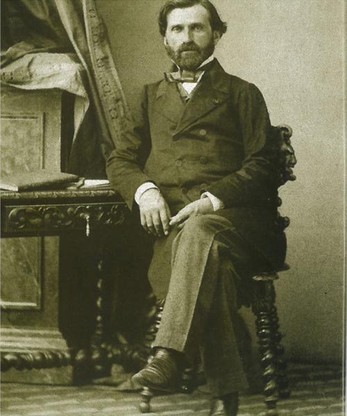 Giuseppe verdi foto eugene disderi 1860