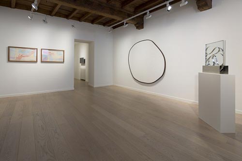 Una sala espositiva di 1- Casa Parravicini