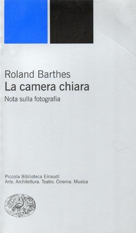 Roland barthes la camera chiara-copertina