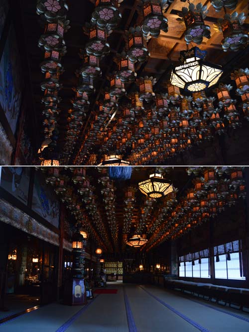 Koyasan 4 saigen-in sala della preghiera-foto andrea mancaniello