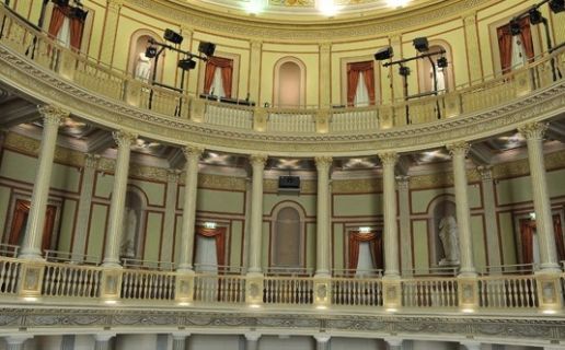 Interno teatro villa torlonia