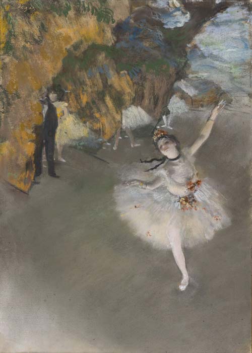6 edgar degas balletto-la stella-1876 circa