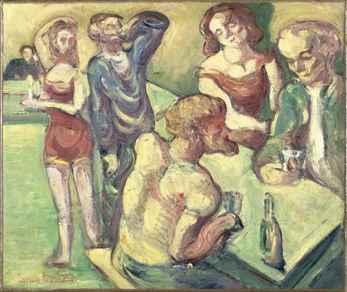 8 emile bernard al cabaret 1887